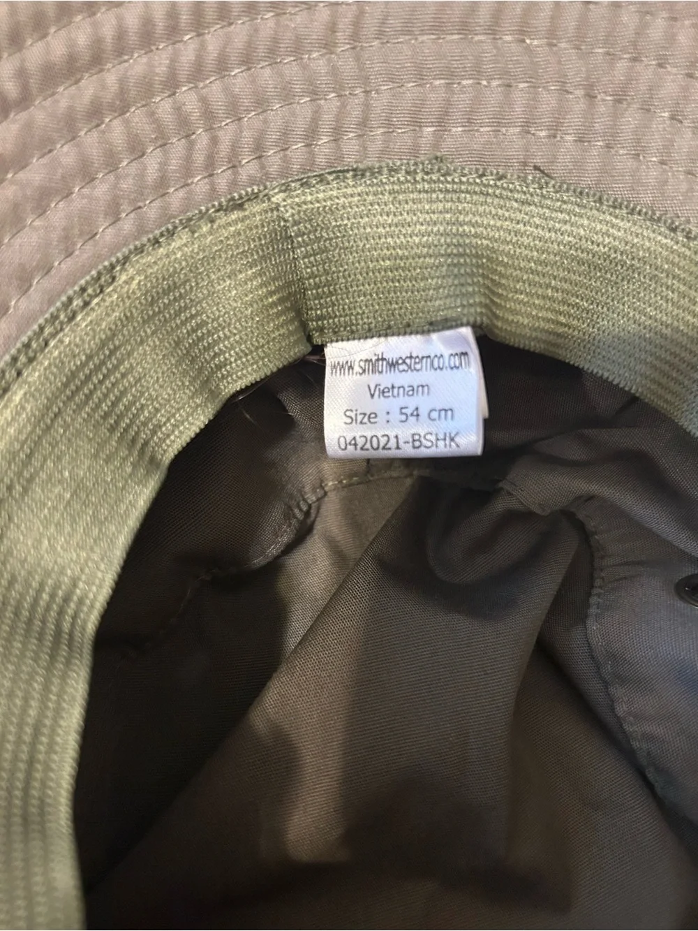 Bucket/Camping hat. Youth size 54cm.